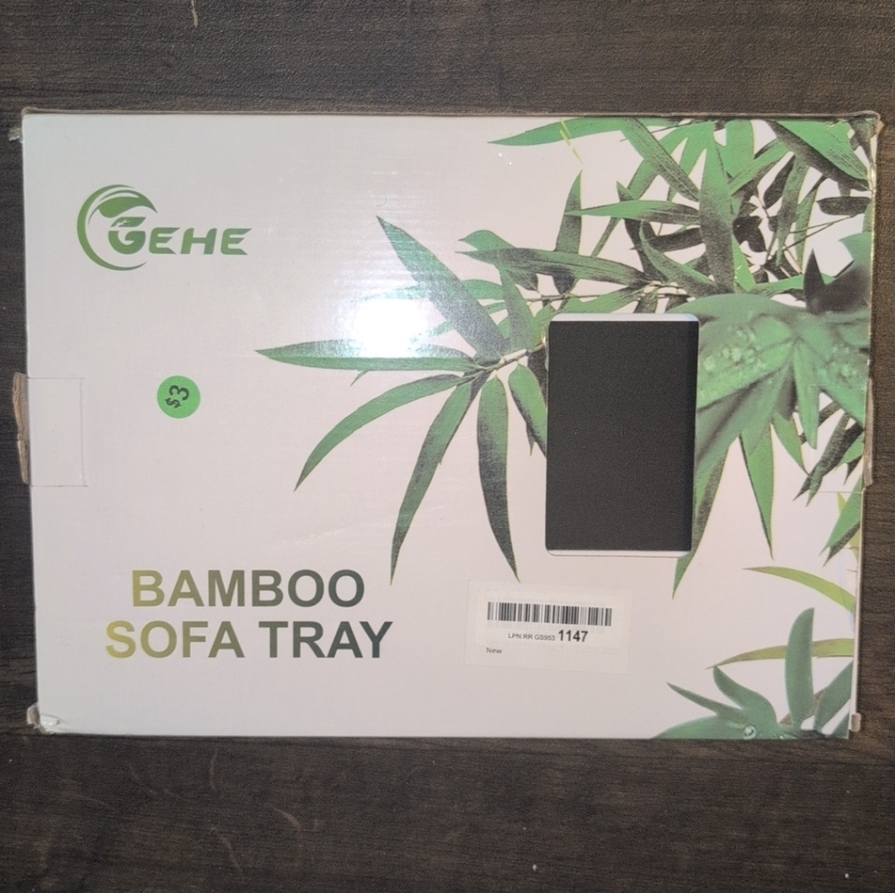 Gehe Bamboo Sofa Tray